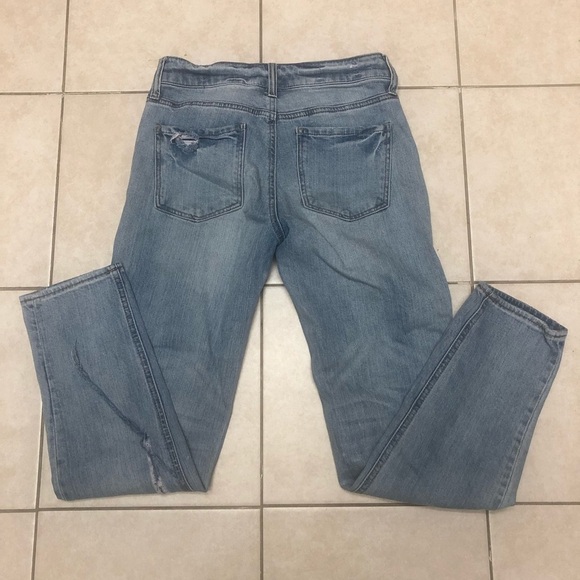 Empyre Easton distressed boyfriend jeans, size one. - Picture 9 of 16